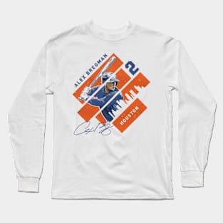 Alex Bregman Houston Stripes Long Sleeve T-Shirt